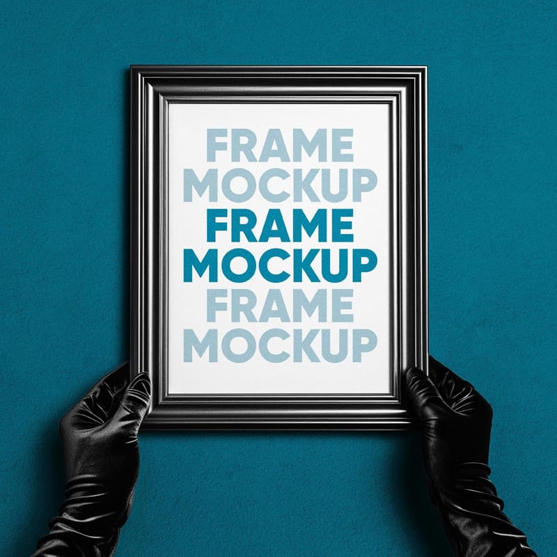Luxurious Frame Mockup PSD