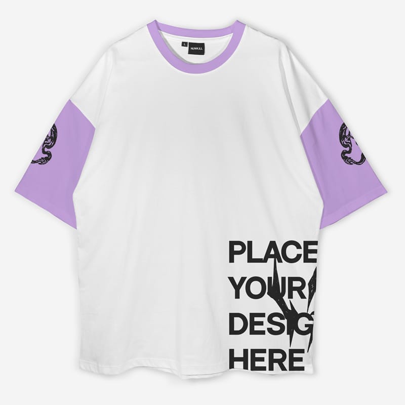 Oversize T-shirt Mockup Template PSD
