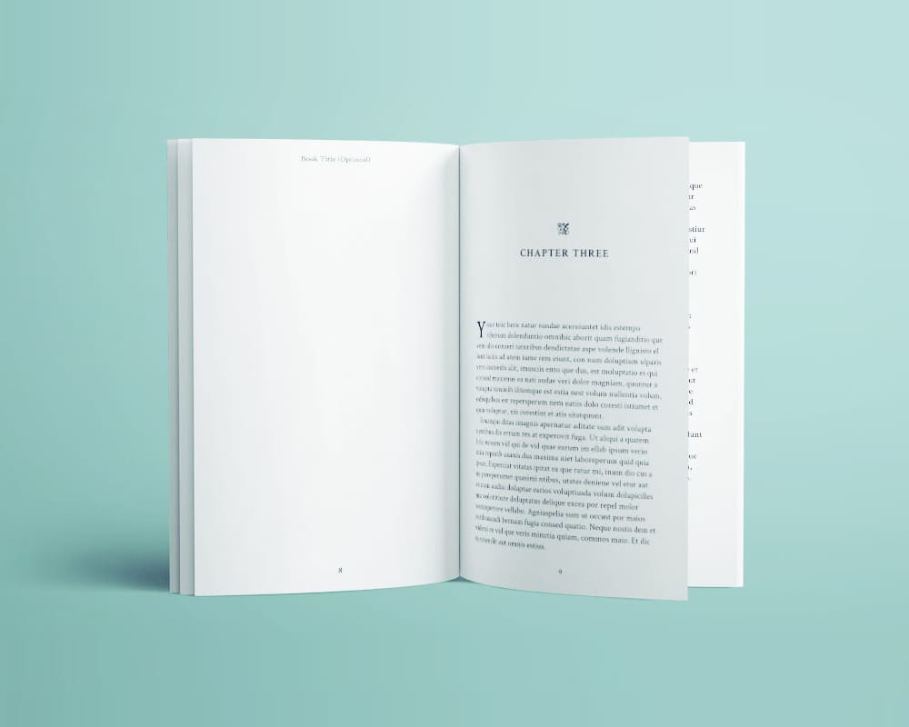 Paperback Book Template