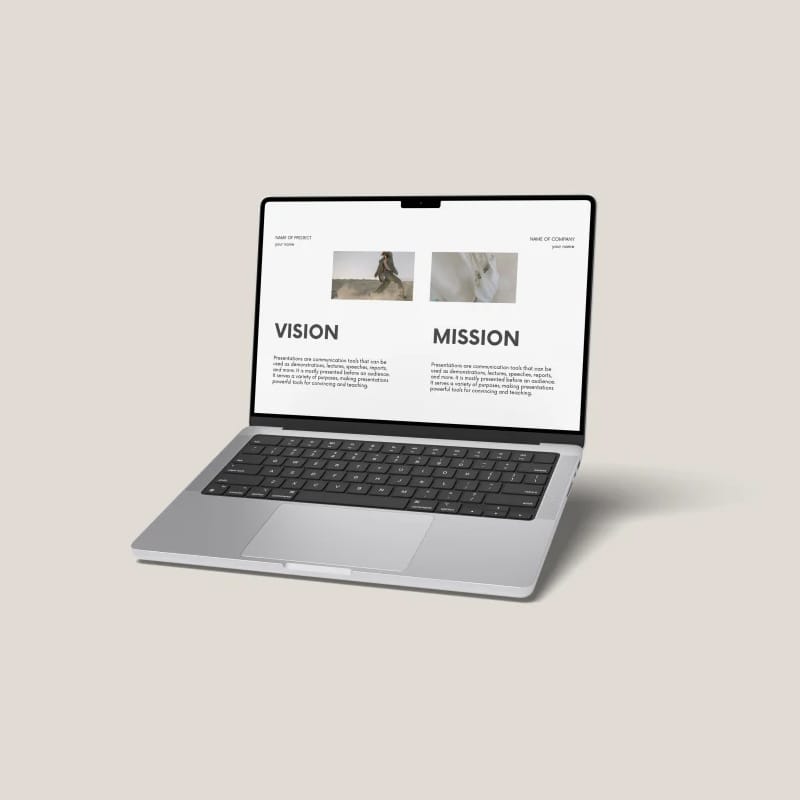 Photorealistic Macbook Pro Mockup PSD