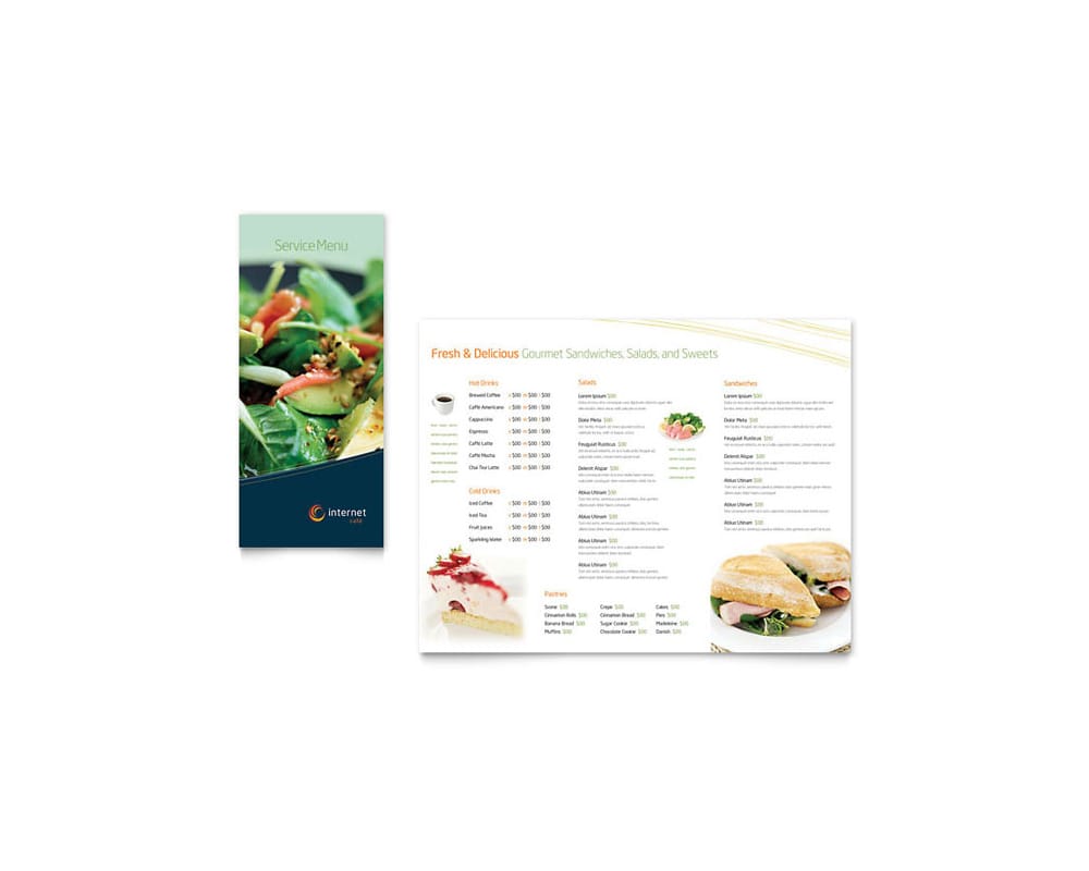 Restaurant Menu Template