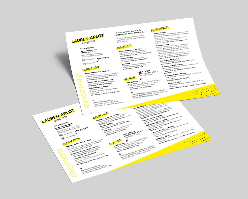 Resume Indesign Template