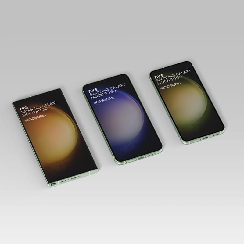 Samsung Galaxy Mockup PSD