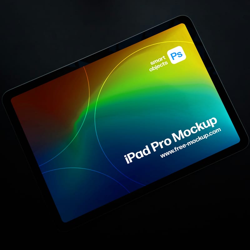 Showcasing iPad Pro Mockup PSD
