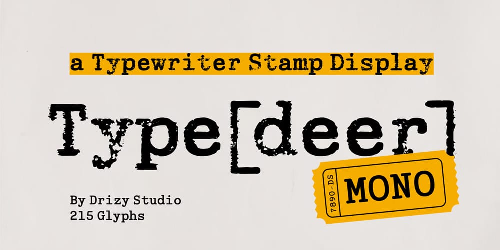 TypedeerMono