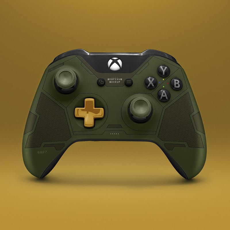 Xbox Controller Mockup PSD