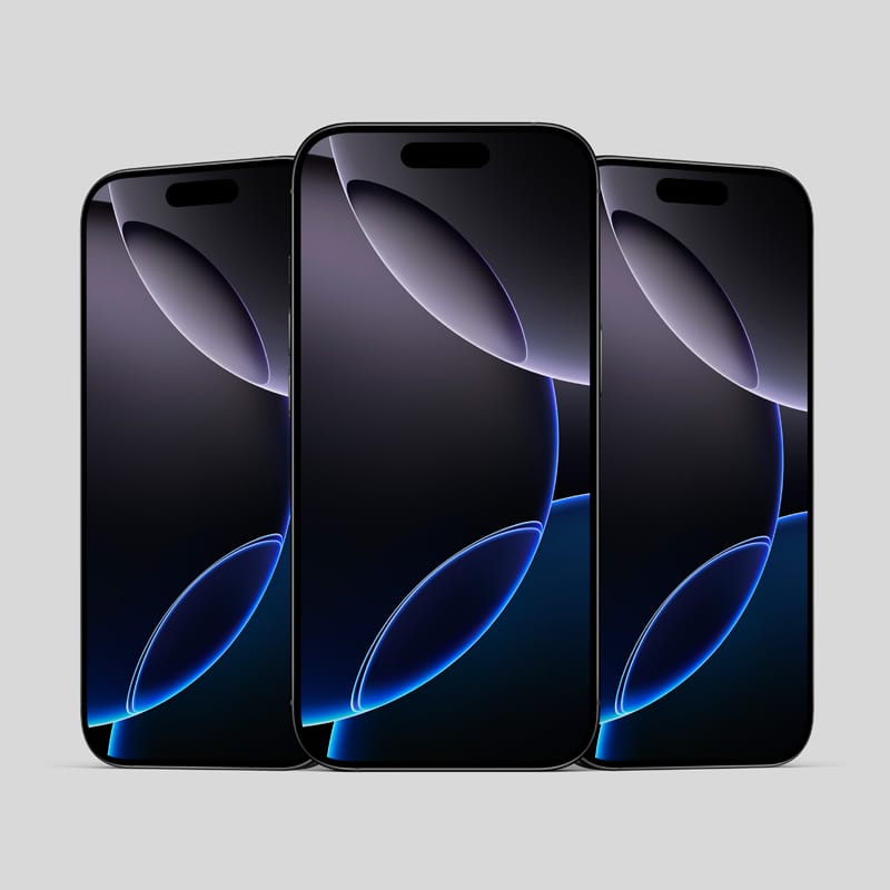 iPhone 16 Pro Mockup Isolated On White Background  PSD