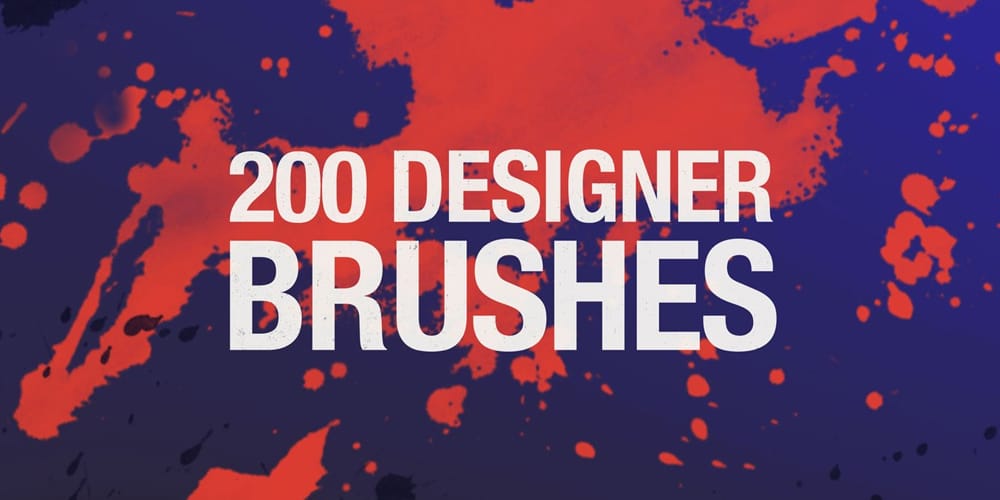 200 Designer Brushes for Photoshop