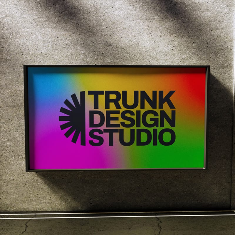 3D Wall Banner Mockup PSD