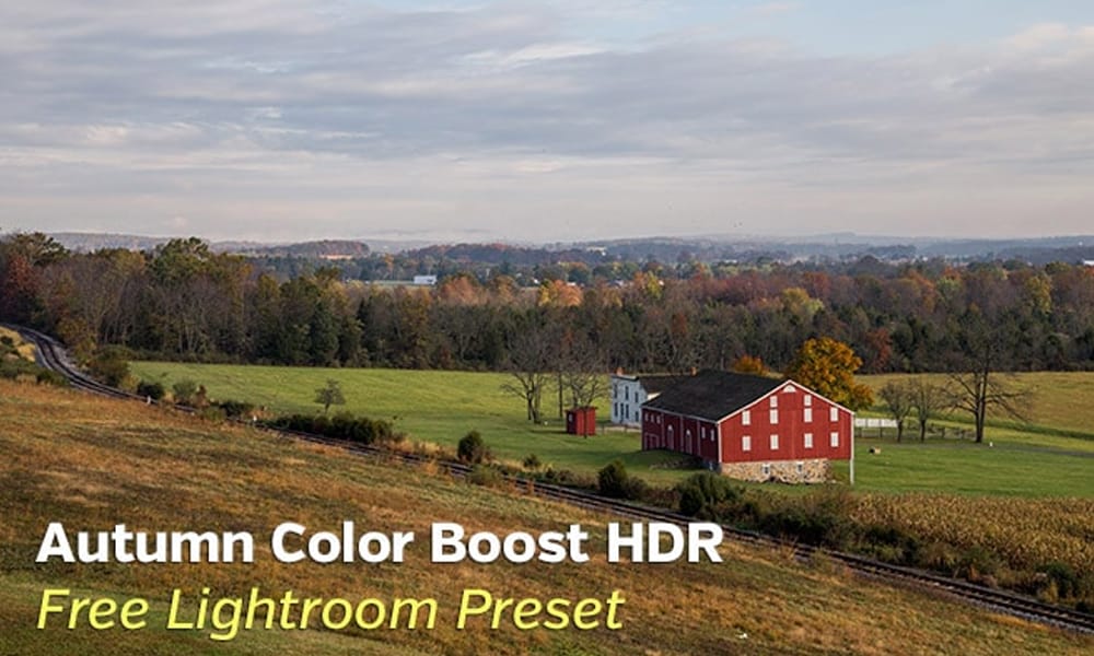 Autumn Color Boost HDR Lightroom Preset