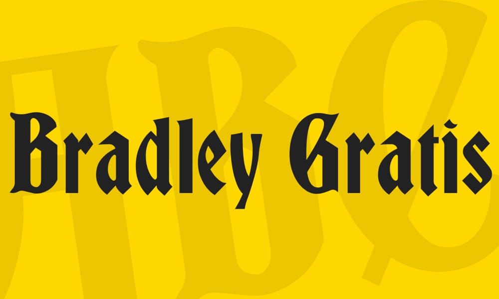 Bradley-Gratis-Font