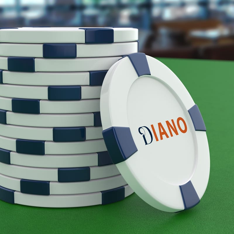 Casino Coin Mockup PSD