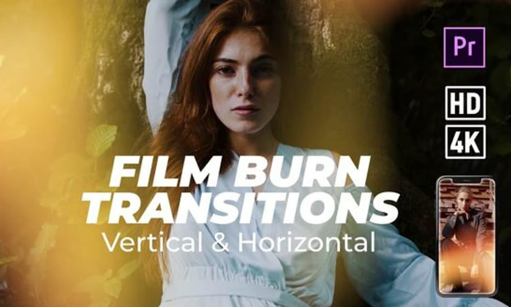 Film Burn Transitions