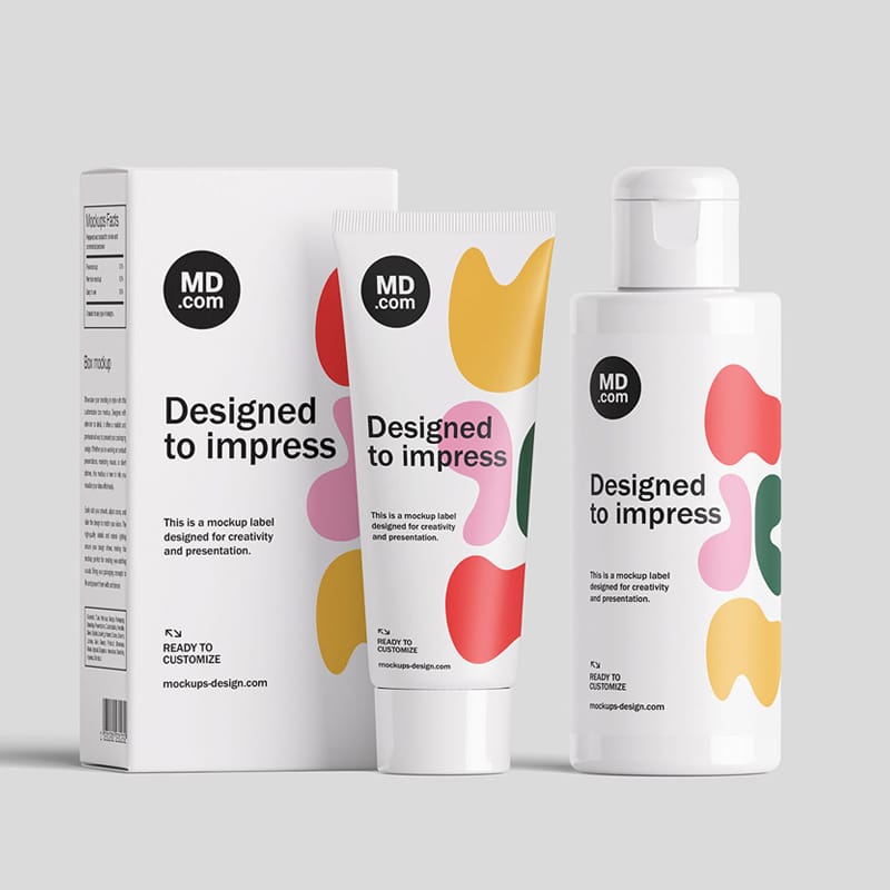 Fliptop Bottle Mockup PSD