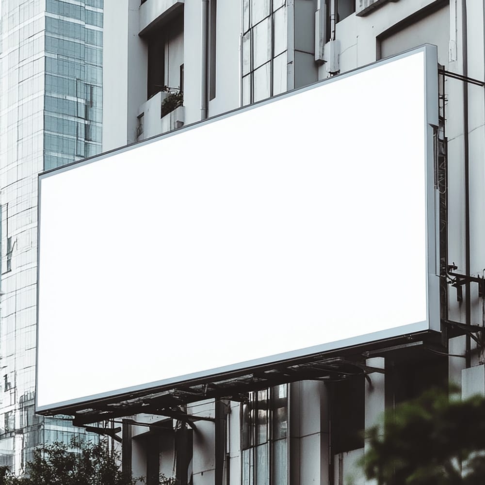 Free Advertise Billboard Mockup PSD