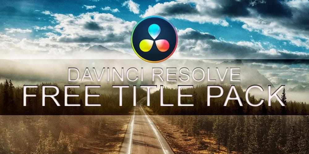 Free DaVinci Resolve 16 Title Pack