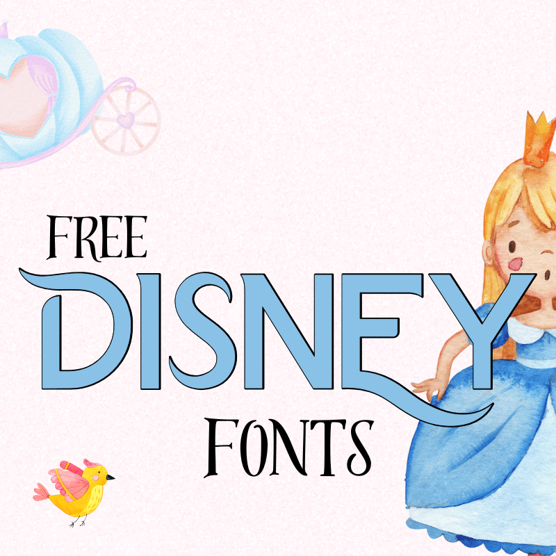 20+ Free Disney Fonts to Enchant Your Next Project