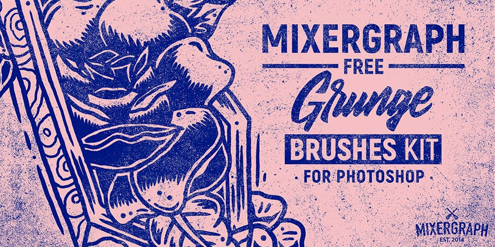 Free Grunge Photoshop Brushes