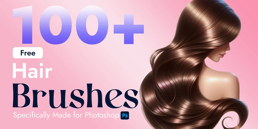Free Hair Brushes for Photoshop