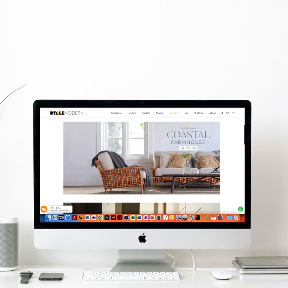 Free High-Resolution iMac Screen Mockup PSD