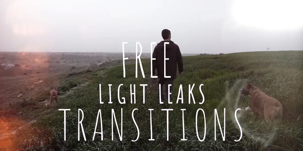 Free Light Leaks Transitions for Premiere Pro