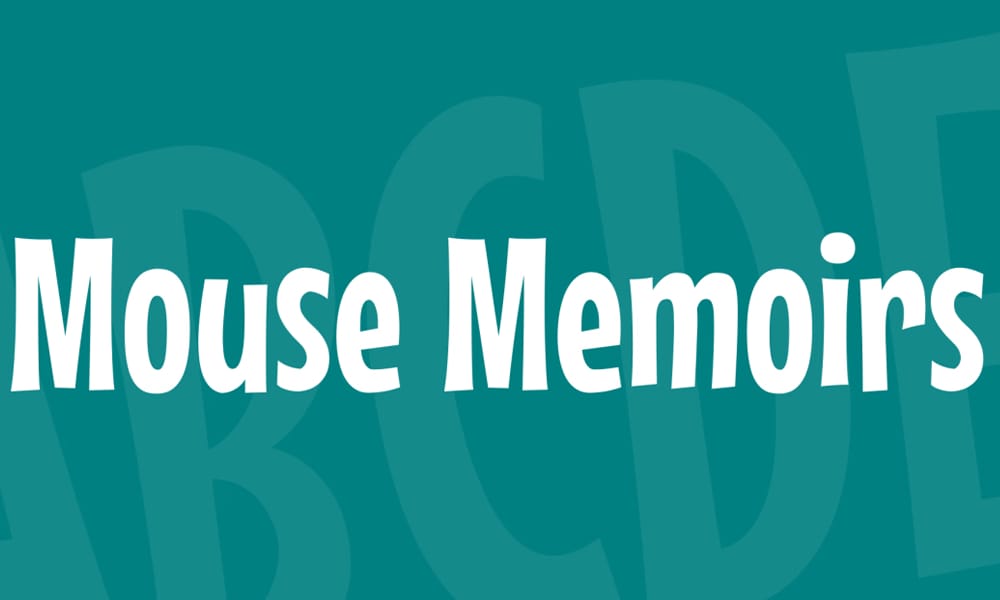 Free Mouse Memoirs Font