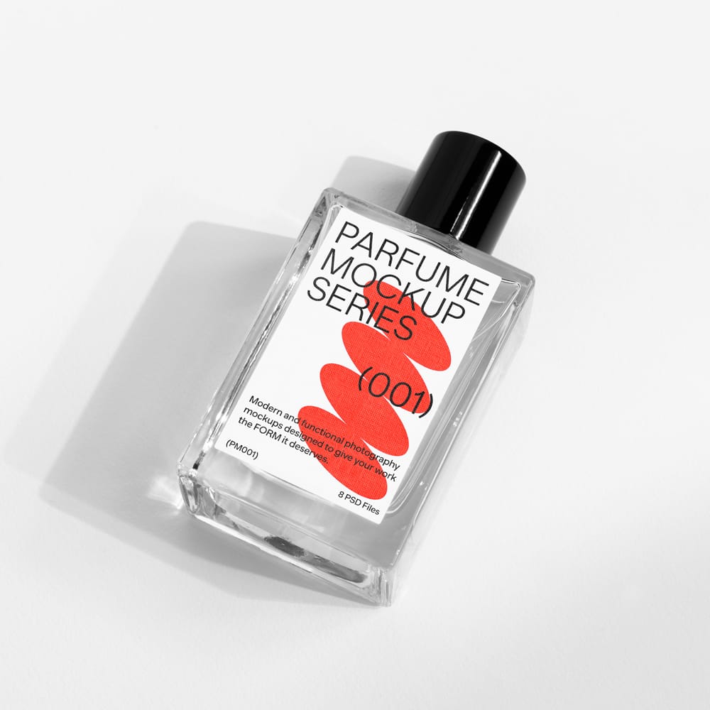 Free Parfume Mockup PSD