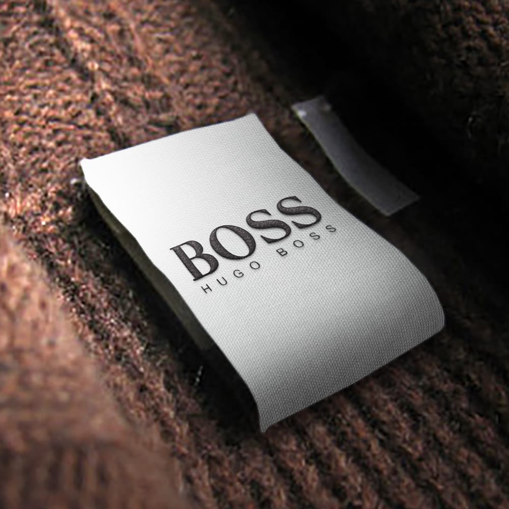 Free Quilt Tag Mockup PSD