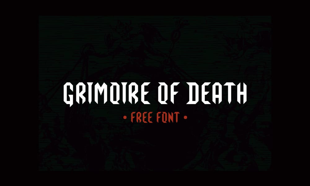 Grimoire Of Death Font