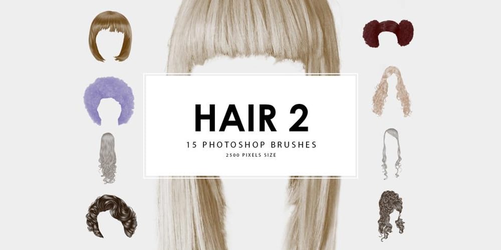 Hair Photoshop Brushes