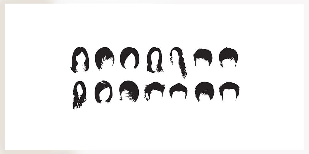 Hi Res Photoshop Hair Brushes