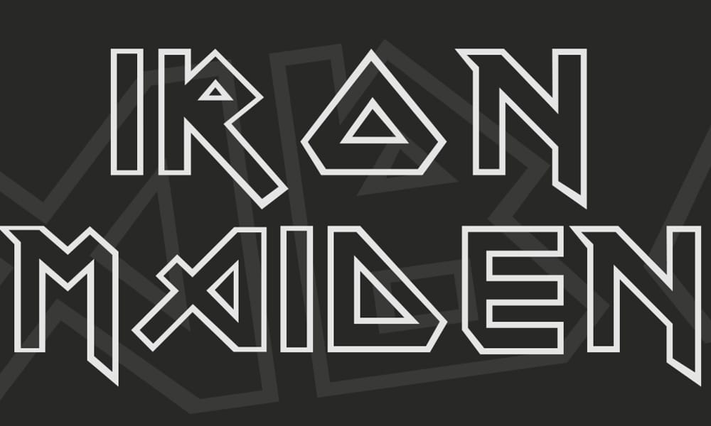 Iron Maiden Font