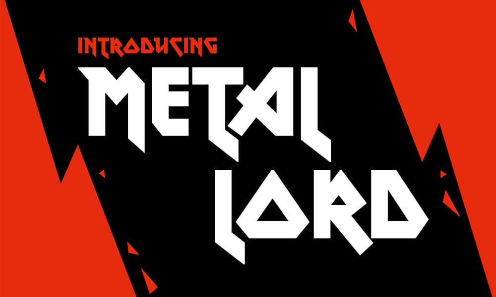 Metal Lord Font