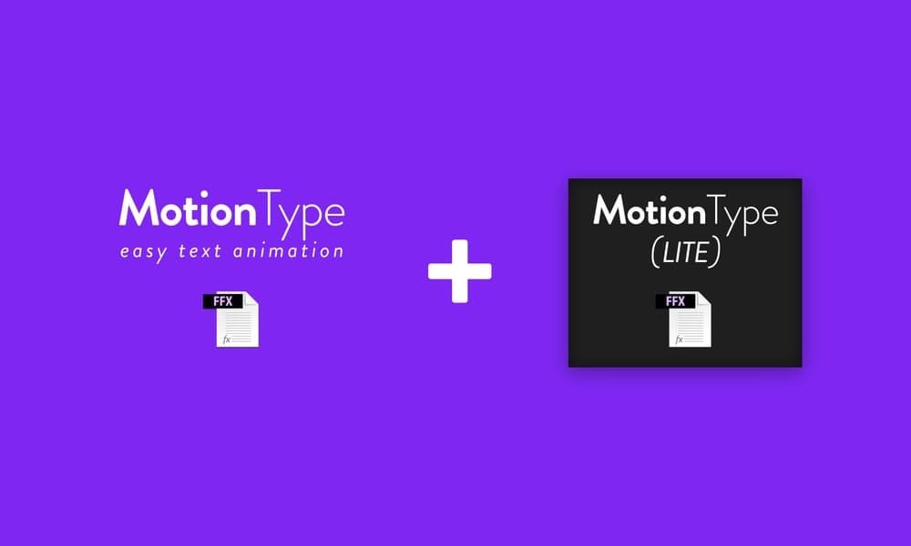 MotionType Text Animation Preset