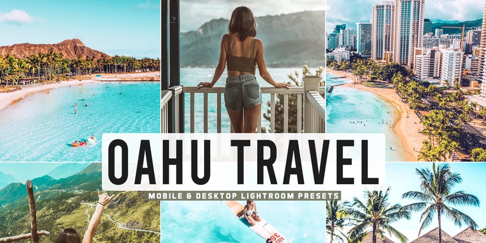 Oahu Travel Lightroom Presets