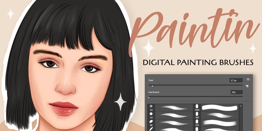 Paintin Brushes for Adobe Photoshop