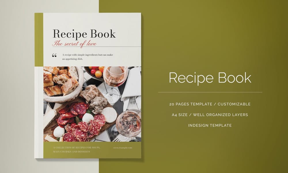 Recipe Book Indesign