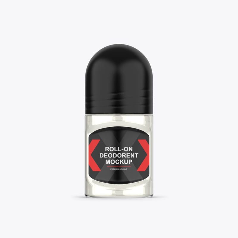 Roll-on Deodorant Mockup PSD