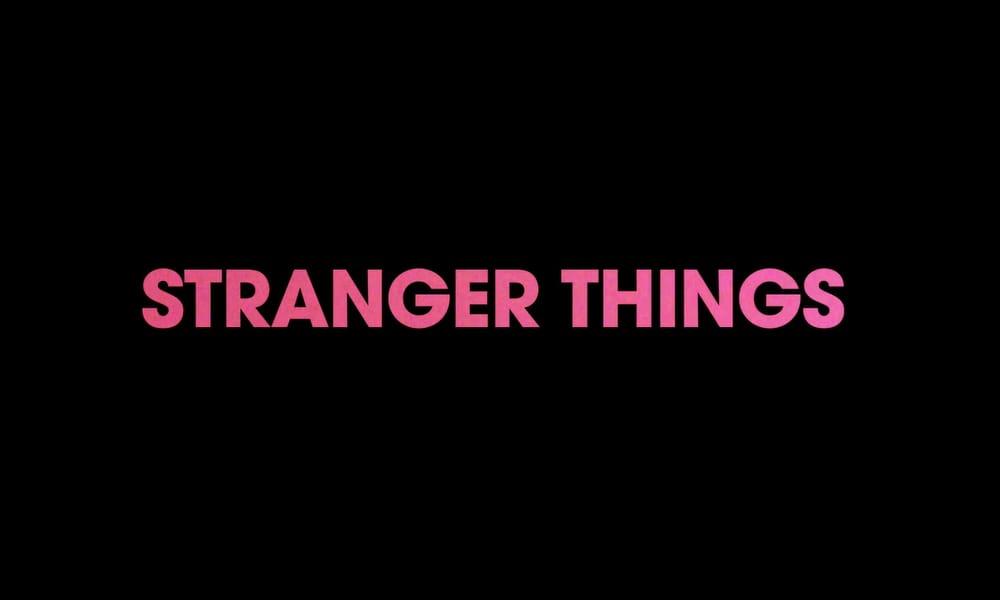 Stranger Things Text Effect