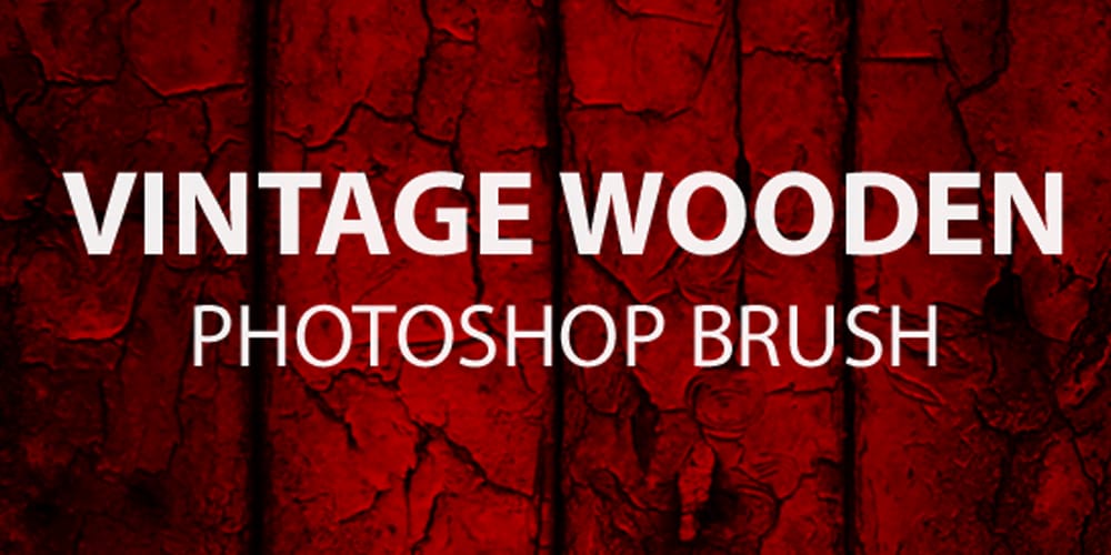 Vintage Wooden Photoshop Brushes