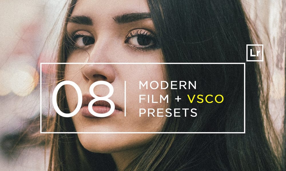 8 Modern Film VSCO Lightroom Presets