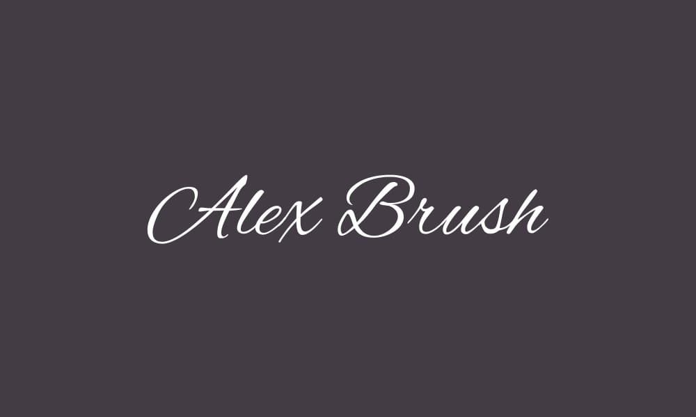 Alex Brush