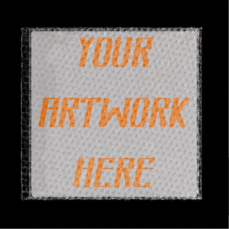 CD Bubble Wrap Mockup PSD