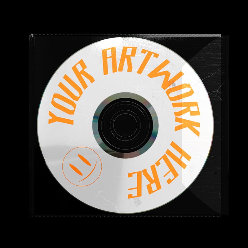 CD Sleeve Mockup PSD