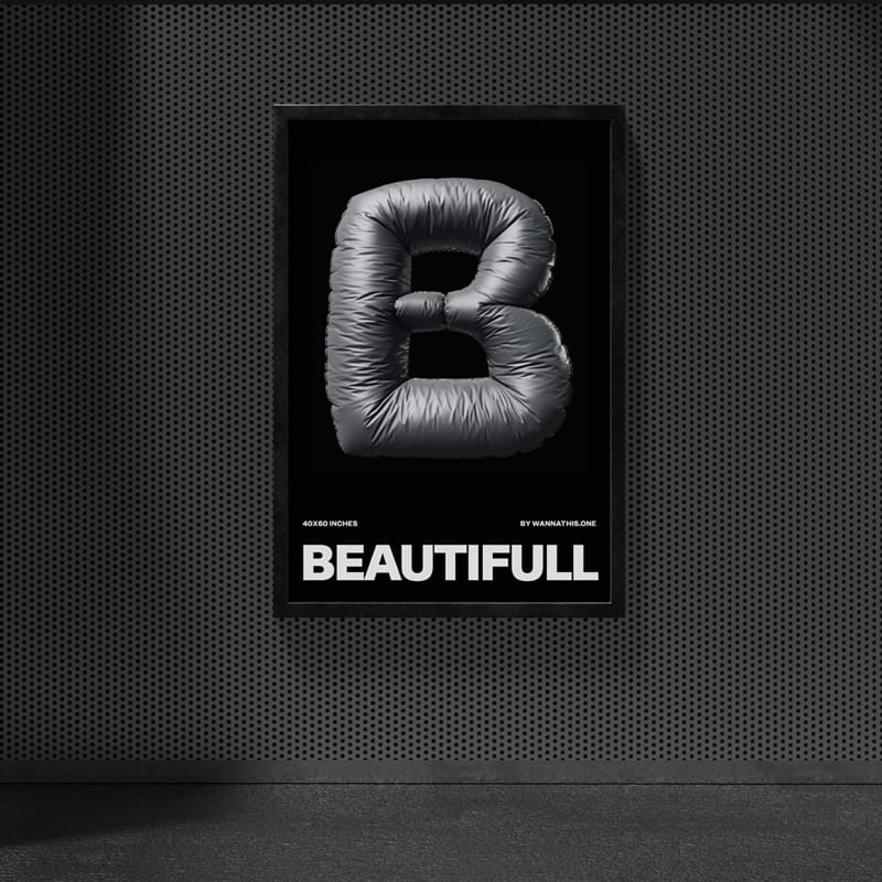 City Light Billboard Mockup PSD