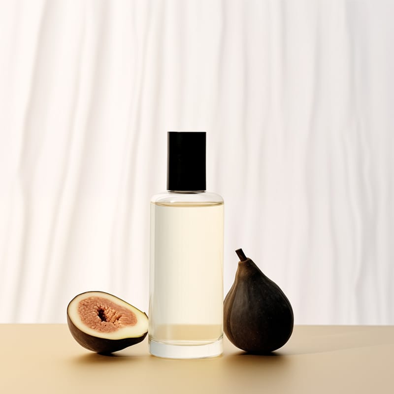 Cosmetic Glass Bottle Mockup PSD