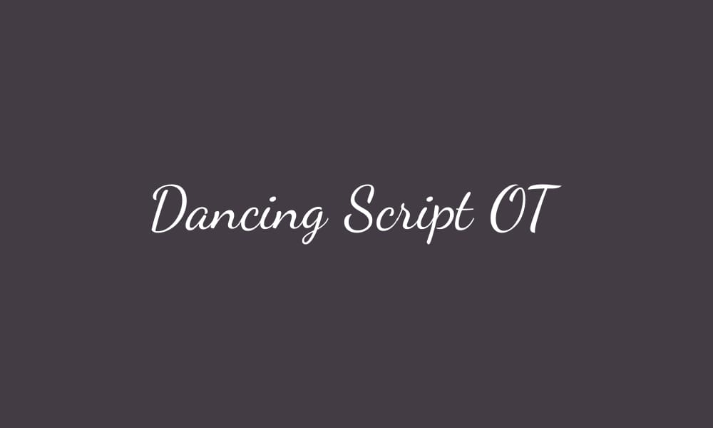 Dancing Script