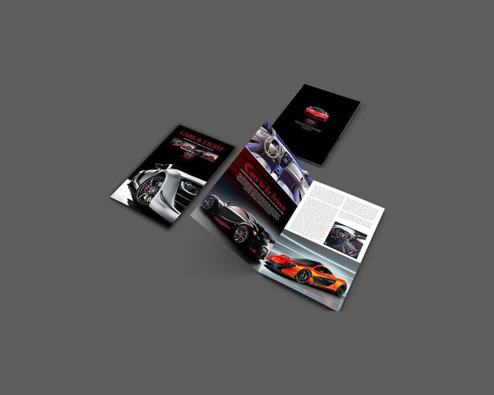 Free A4 Cars Brochure Template