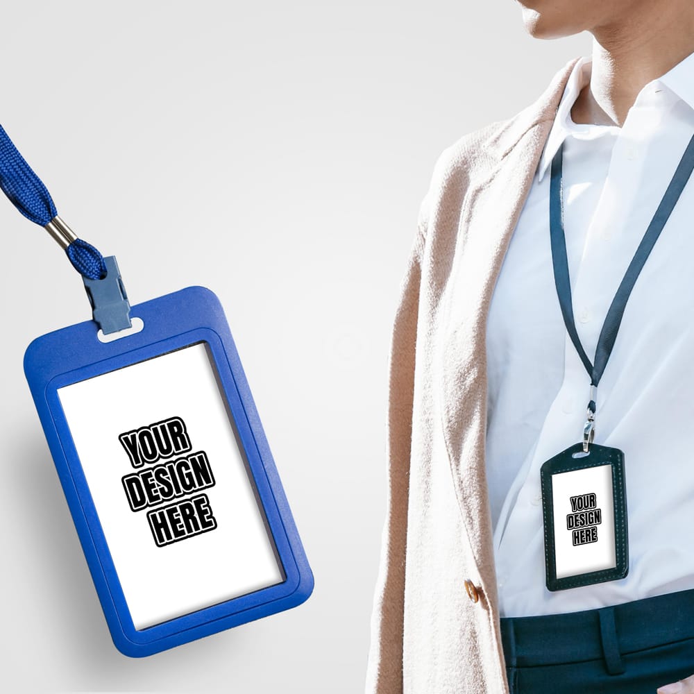 Free Badge Mockup PSD