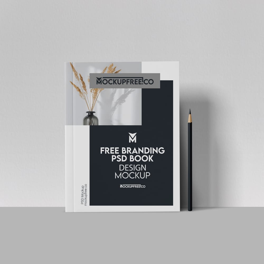 Free Branding Book Mockup Design PSD